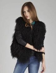 BETSEY JOHNSON Faux fur Teddy Vest Size Large