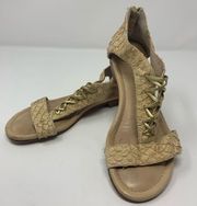 House of Harlow 1960 Samantha sandal gold 6