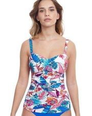 New! Profile by Gottex Bohemian Gypsy D-Cup Underwire Tankini Top