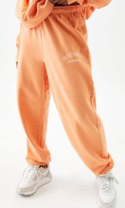 orange sweatpants