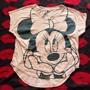 Disney Minnie Mouse Pink Top S