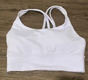 Lululemon NWOT  energy longline bra medium support pastel blue us 4