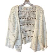 Anthropologie Akemi + Kin crocheted cardigan