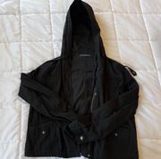 Black Windbreaker