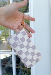 Repurposed Upcycled Keychain Card Holder 