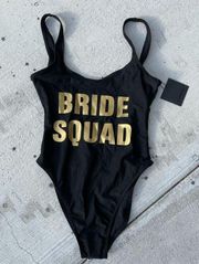 Dixperfect Bride Squad one piece swim