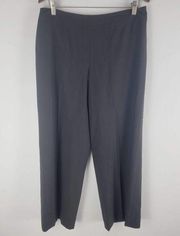 Giorgio Armani Wool High Rise Dress Pants Italy Black Size 46