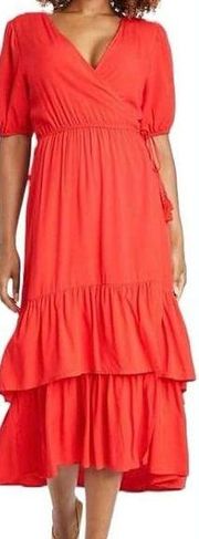 Knox Rose NWT tiered midi NWT dress size small