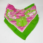 Lilly Pulitzer x Ford Breast Cancer Awareness Cotton Pink Handkerchief Scarf