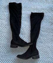 Black Over The Knee Boots Size 9