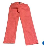 PINK with White Polka Dot Capris