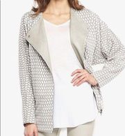 Tart Collections Leanne textured taupe jacket sz S