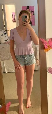 Forever 21 lilac top