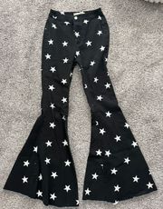 Black Star Flare Jeans