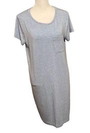 NWT Artisan Ny super soft T-shirt dress cover up lounger light blue