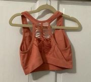 Pro fit Sports Bra size medium orange