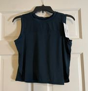 Heathered Navy Fierce Muscle Tank NWT