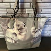 SIMPLY VERA VERA WANG FLORAL HANDBAG