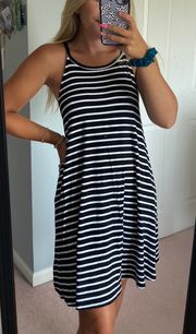 Striped  Halter Dress