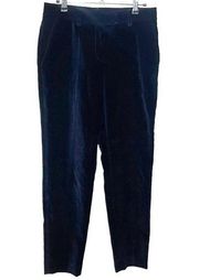 Missoni Velvet Navy Trouser Straight Leg Dress Pants Women’s Size IT 40 US Small