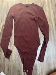 Brown Bodysuit