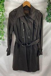 Cole Haan belted trench coat