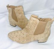 Marc Fisher Tan Ankle Boots