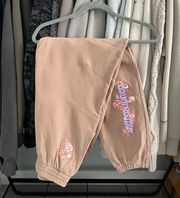 Embroidered Joggers