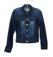 True Religion Denim Jean Trucker Jacket Women's XS