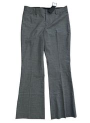 NWT Club Monaco Manhattan Tex Bootcut Leg Trouser Dress Pants | Charcoal | 12