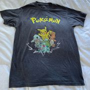 Dark gray Pokémon T shirt