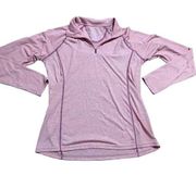 ORVIS Women's trout bum drirelease® Long-Sleeved Quarter-Zip Tee sz small