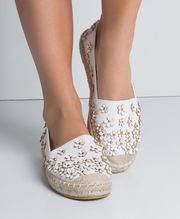 White Espadrilles