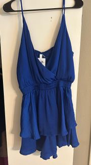 Royal Blue Romper