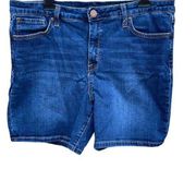 Seven7 dark wash Jean shorts size 16