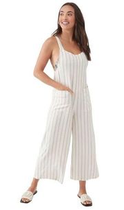 O'Neill Sid Striped Woven Tank-Style Jumpsuit