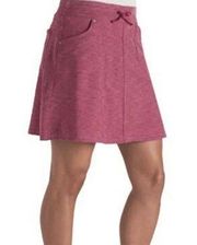 Kuhl Mova Mini Athletic Skirt Women Pink Comfort Pockets Drawstring Size S