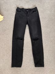 Outfitters Black Mom Jeans