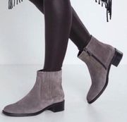 Aquatalia Suede Leather Oribella Chelsea Boot