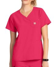 Carhaart Diamond Neck Wrap Scrub Top