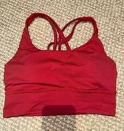 Bright Pink Sports Bra