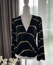 Lovestitch Faux Wrap Top Blouse. Size Small.‎