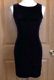 Black Sleeveless Sheath Dress  •Size 5/6