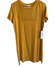 Calvin Klein Logo  T-Shirt Dress size Medium