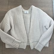 Wilfred Cropped Knit Cardigan