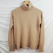 Nordstrom 100% Cashmere Turtleneck Longsleeve light weight Sweater size XS (G-1)