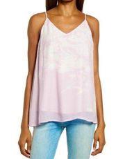 All Saints Ally Futurae Camisole Top Purple Size 6 NWT