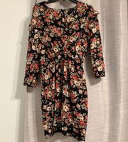 Fraiche By J Floral Summer Mini Dress L