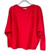 Vila Milano Red Wool Blend Sweater