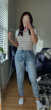 high waisted jeans 